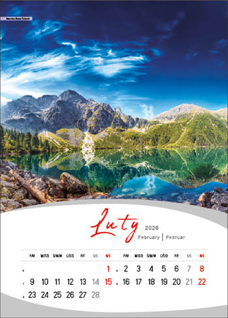 Kalendarz wieloplanszowy STANDARD – Magiczna Polska | J-WP 124