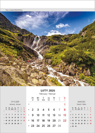 Kalendarz wieloplanszowy STANDARD – Niesamowita Polska | J-WP 116