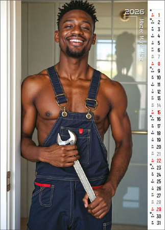 Kalendarz wieloplanszowy STANDARD – Man, passion & work | J-WP148