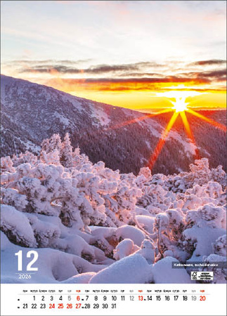 Kalendarz wieloplanszowy STANDARD – Polskie góry | J-WP 117