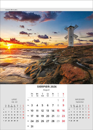 Kalendarz wieloplanszowy STANDARD – Niesamowita Polska | J-WP 116