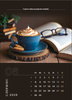 Kalendarz wieloplanszowy STANDARD – Kawa | J-WP 134