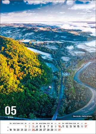 Kalendarz wieloplanszowy STANDARD – Polskie góry | J-WP 117