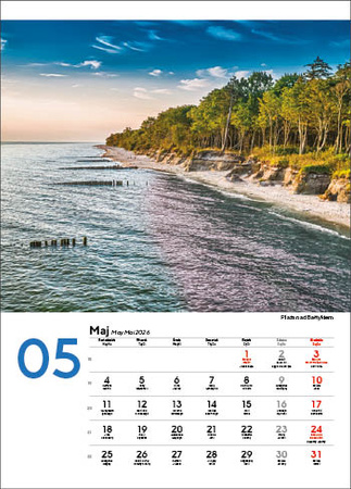 Kalendarz wieloplanszowy STANDARD – Malownicza Polska | J-WP 118