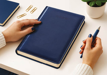 Kalendarz A5 Dzienny EKONOMICZNY - registry drukowane | J-KXC 295