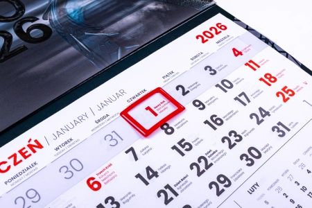 Kalendarz jednodzielny PREMIUM | KA-KJ/P