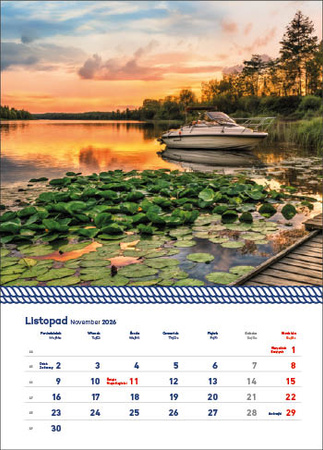 Kalendarz wieloplanszowy STANDARD – Warmia i Mazury | J-WP 122