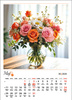 Kalendarz wieloplanszowy STANDARD – Bukiety | J-WP 130