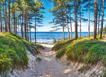 Kalendarz trójdzielny STANDARD – Droga nad Bałtyk | J-T47BK