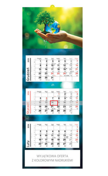 Kalendarz trójdzielny EKO – Eco | J-TE 94