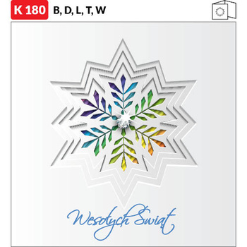 Karnet świąteczny BIZNES | J-K179