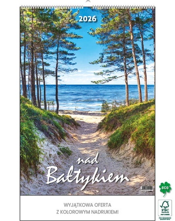 Kalendarz wieloplanszowy STANDARD – Nad Bałtykiem | J-WP 120