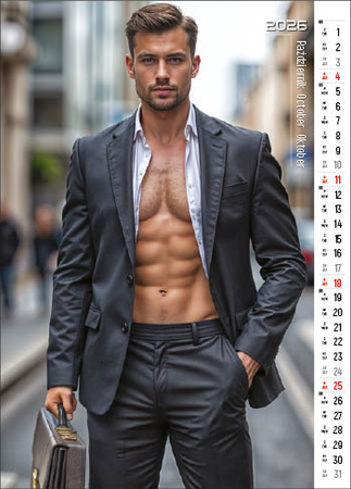 Kalendarz wieloplanszowy STANDARD – Man, passion & work | J-WP148