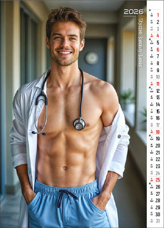 Kalendarz wieloplanszowy STANDARD – Man, passion & work | J-WP148