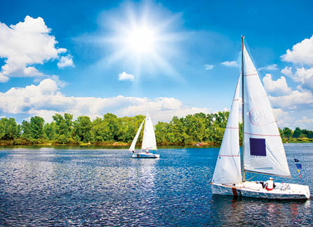 Kalendarz trójdzielny STANDARD – Mazury | J-T41BK