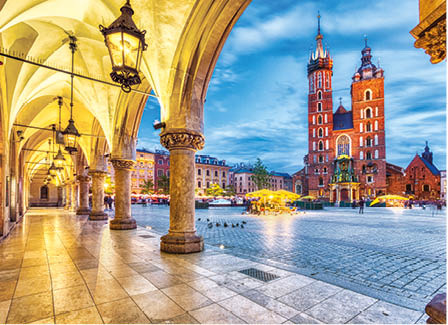 Kalendarz trójdzielny STANDARD – Kraków | J-T53BK