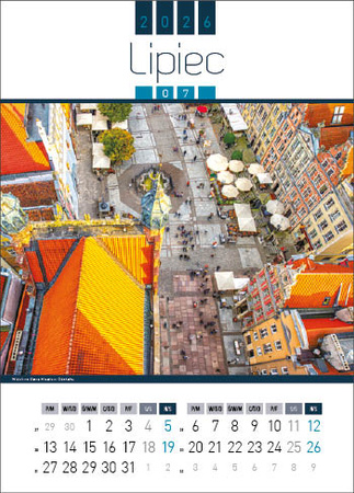 Kalendarz wieloplanszowy STANDARD – Air Poland | J-WP 129