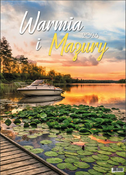 Kalendarz wieloplanszowy STANDARD – Warmia i Mazury | J-WP122