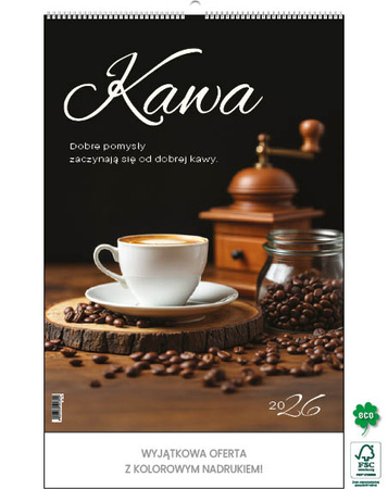 Kalendarz wieloplanszowy STANDARD – Kawa | J-WP 134