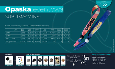 Opaska eventowa | OE 1.22