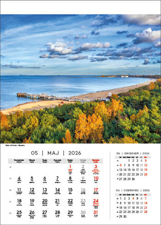 Kalendarz wieloplanszowy STANDARD – Nad Bałtykiem | J-WP 120