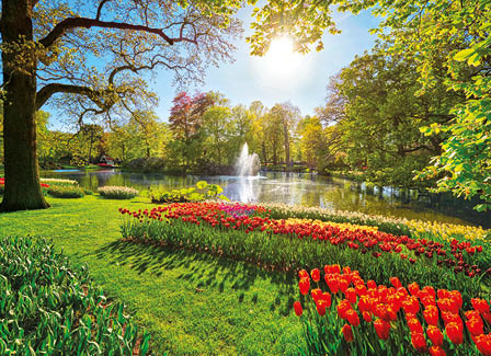 Kalendarz trójdzielny STANDARD – Park | J-T 48 BK