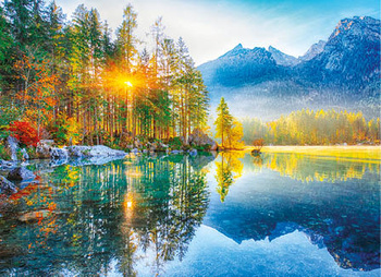 Kalendarz trójdzielny STANDARD – Wschód słońca w górach | J-T69BK