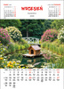 Kalendarz wieloplanszowy STANDARD – Ogrody | J-WP 133