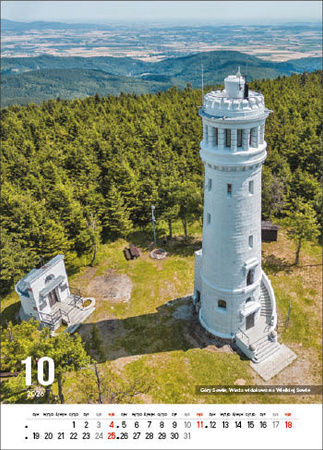 Kalendarz wieloplanszowy STANDARD – Polskie góry | J-WP 117