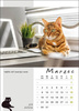 Kalendarz wieloplanszowy STANDARD – Kot w biurze | J-WP136