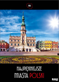 Kalendarz wieloplanszowy STANDARD – Najpiękniejsze miasta Polski | J-WP 119