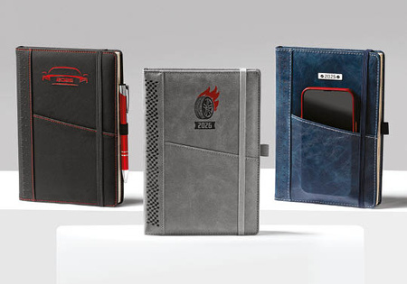 Kalendarz A5 Dzienny TECHBOOK - registry drukowane | J-KT 126