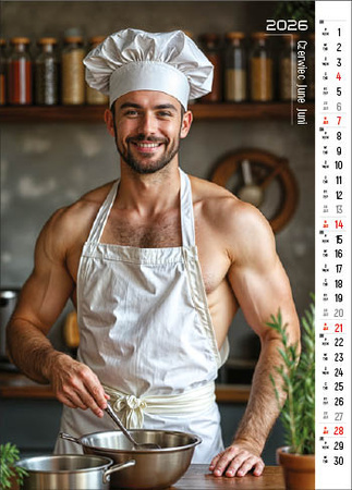 Kalendarz wieloplanszowy STANDARD – Man, passion & work | J-WP148